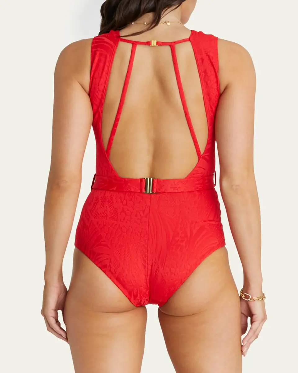 Aqua Blu Australia Rossa Prudence Cutout One-Piece Swimsuit | Thumbnail 4 Aqua Blu Australia Rossa Prudence Cutout One-Piece Swimsuit | Thumbnail 4