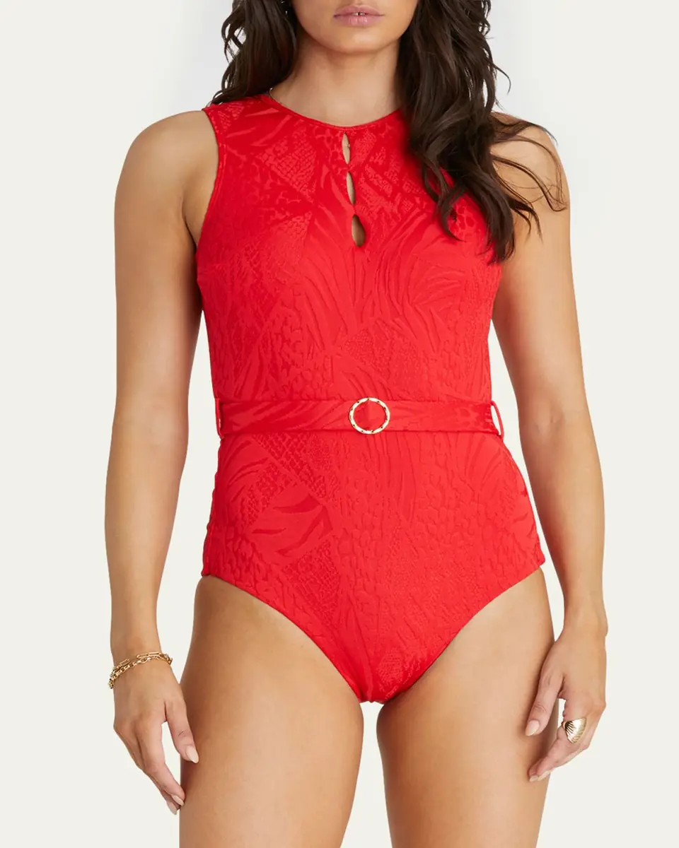 Aqua Blu Australia Rossa Prudence Cutout One-Piece Swimsuit | Thumbnail 5 Aqua Blu Australia Rossa Prudence Cutout One-Piece Swimsuit | Thumbnail 5