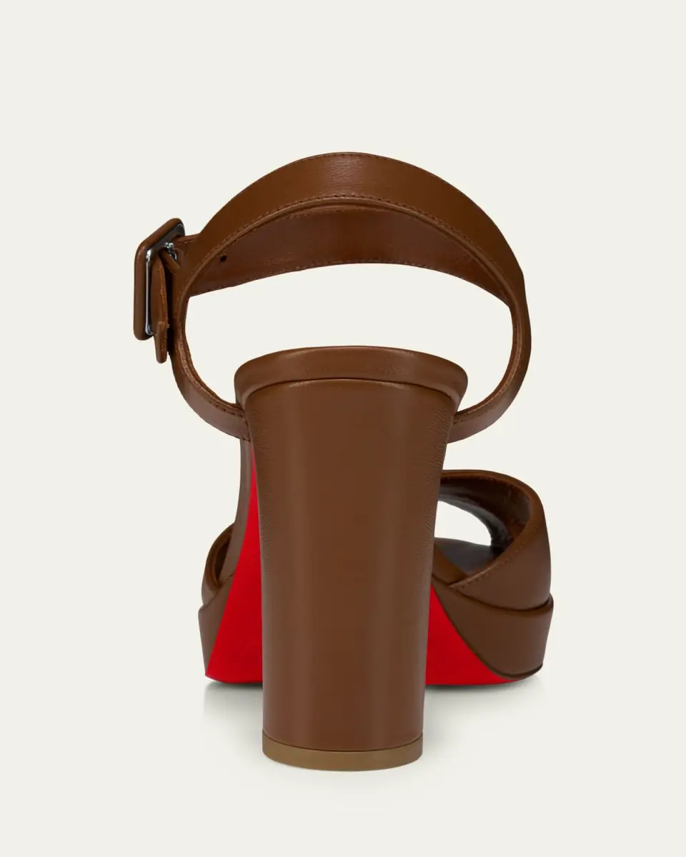 Christian Louboutin 100mm Cora Leather Sandals | Thumbnail 13 Christian Louboutin 100mm Cora Leather Sandals | Thumbnail 13