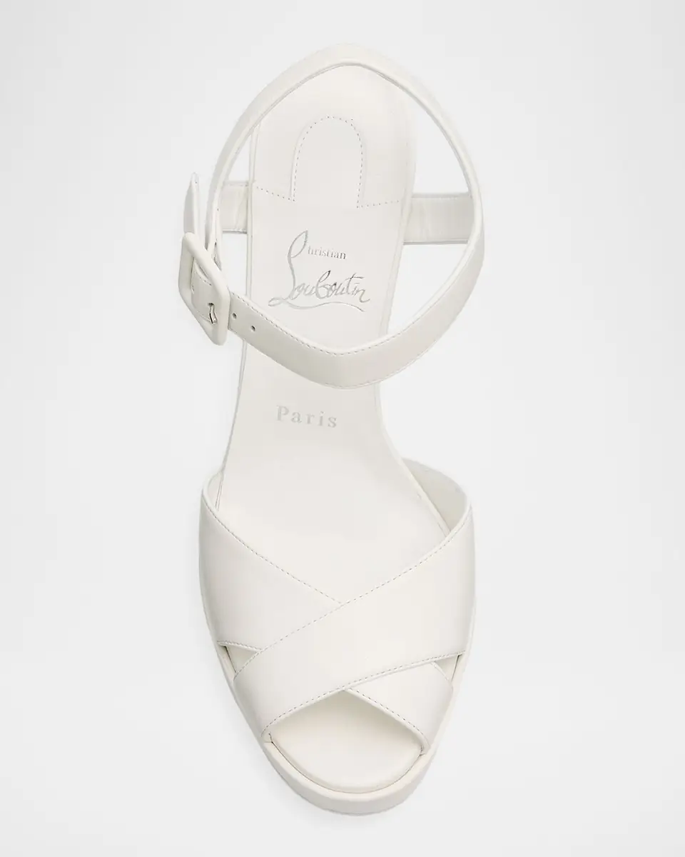 Christian Louboutin 100mm Cora Leather Sandals | Thumbnail 21 Christian Louboutin 100mm Cora Leather Sandals | Thumbnail 21