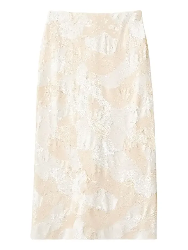 Straight Sequin Midi Skirt Straight Sequin Midi Skirt