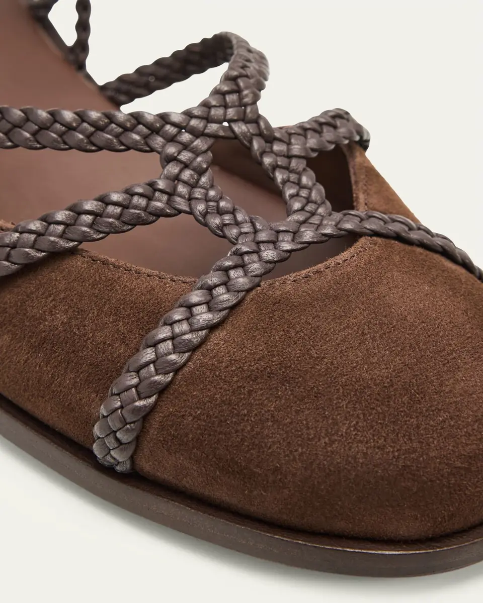 Hereu Ranya Braided Suede Sandals | Thumbnail 5 Hereu Ranya Braided Suede Sandals | Thumbnail 5