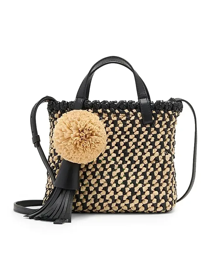Women's Mini Raffia Crossbody Bag Women's Mini Raffia Crossbody Bag