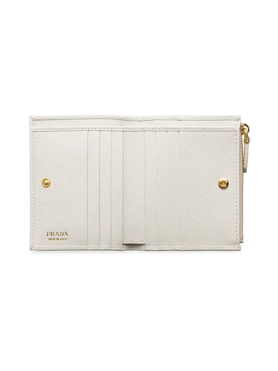 Prada Women's Small Saffiano Leather Wallet | Thumbnail 2 Prada Women's Small Saffiano Leather Wallet | Thumbnail 2