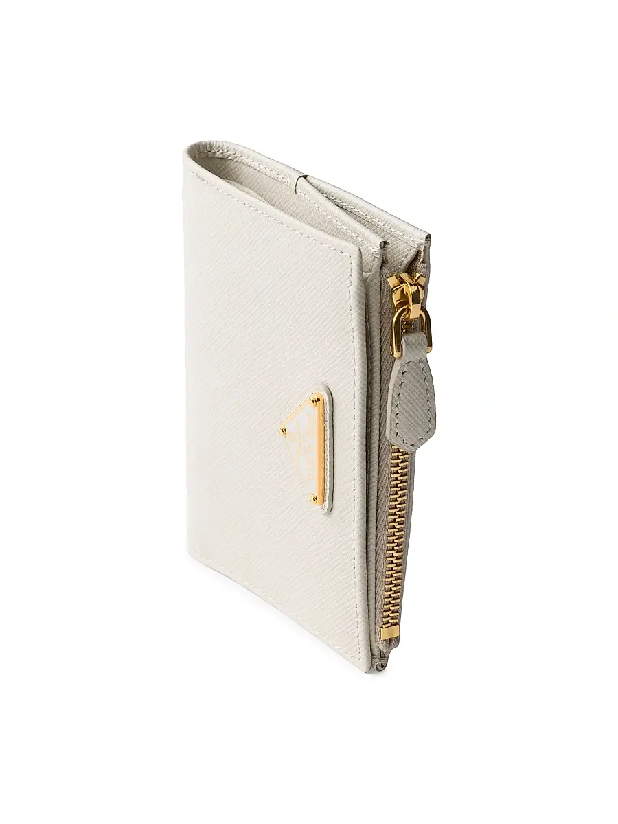 Prada Women's Small Saffiano Leather Wallet | Thumbnail 4 Prada Women's Small Saffiano Leather Wallet | Thumbnail 4