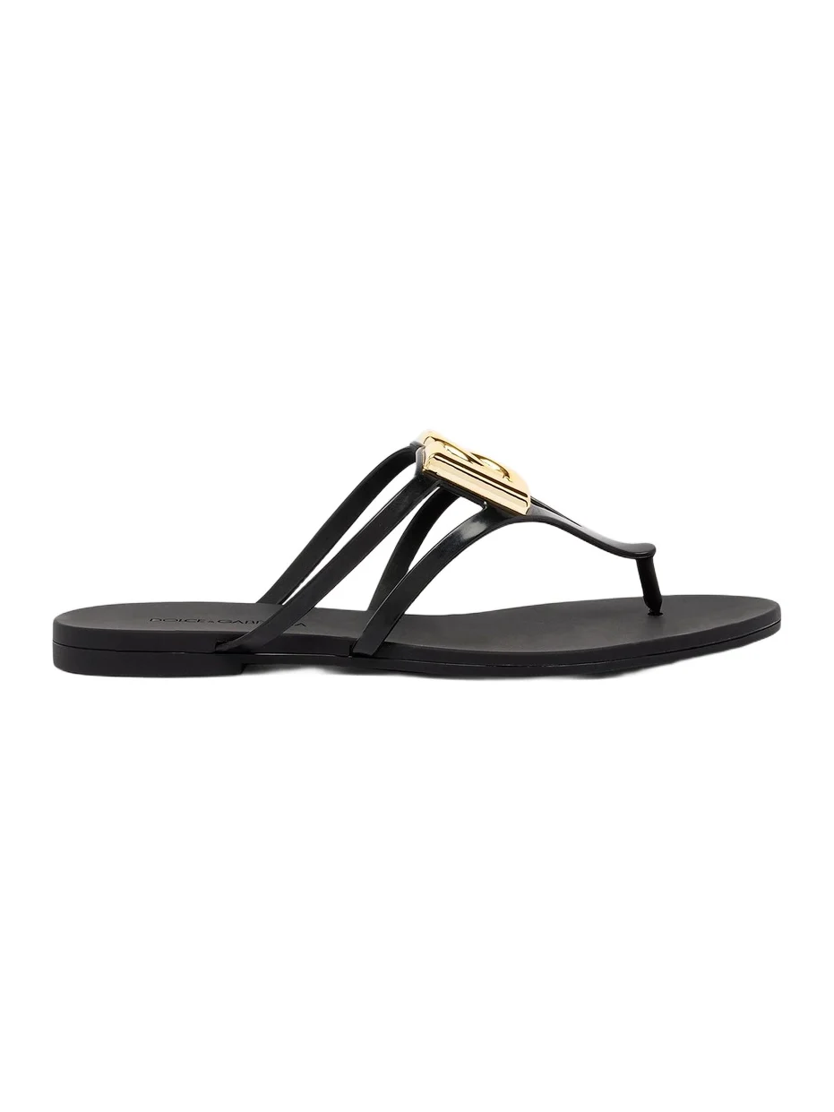 Dolce & Gabbana Women's Logo Jelly Sandals