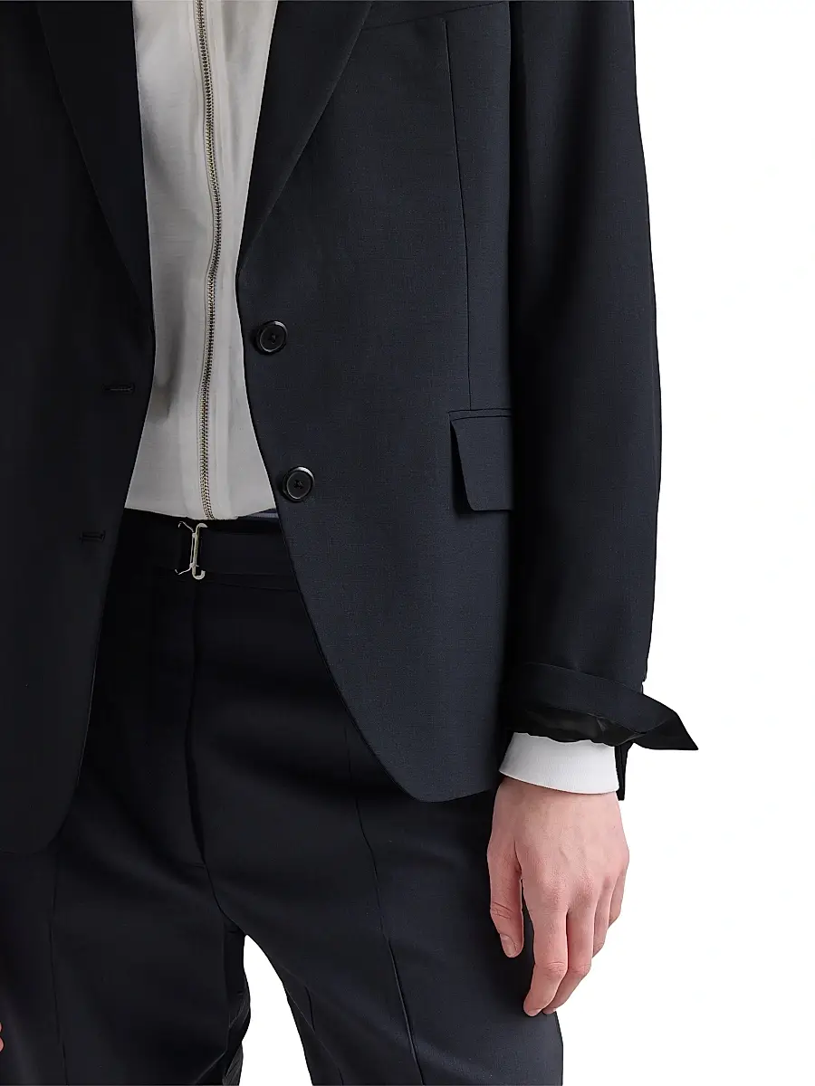 Prada Women's Single-Breasted Wool Jacket | Thumbnail 5