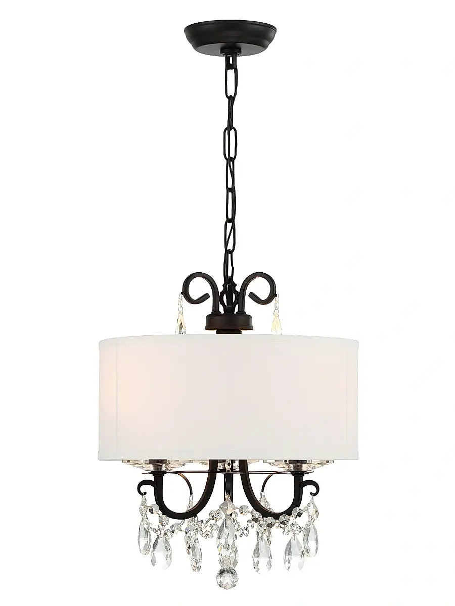 Crystorama Othello 3-Light Ceiling Mount | Thumbnail 3 Crystorama Othello 3-Light Ceiling Mount | Thumbnail 3
