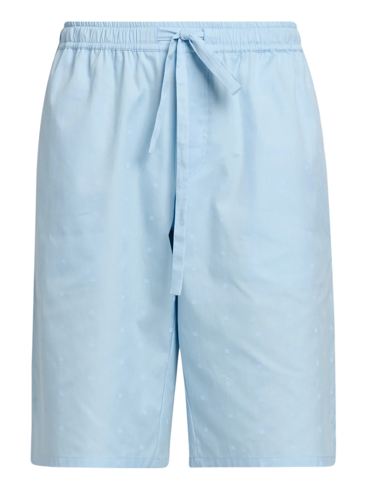 Men's Micro-Logo Cotton Drawstring Shorts Men's Micro-Logo Cotton Drawstring Shorts