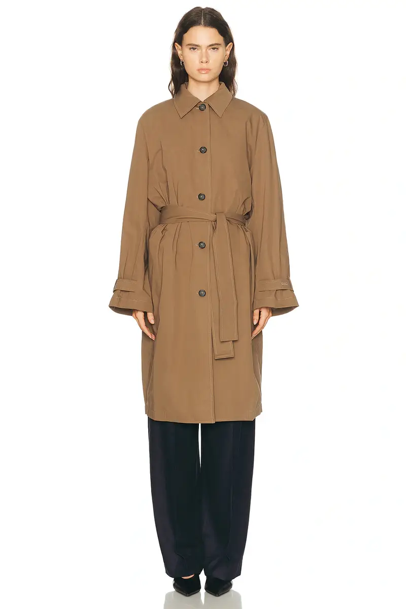 TOTEME Light Spring Trench Coat | Thumbnail 2 TOTEME Light Spring Trench Coat | Thumbnail 2