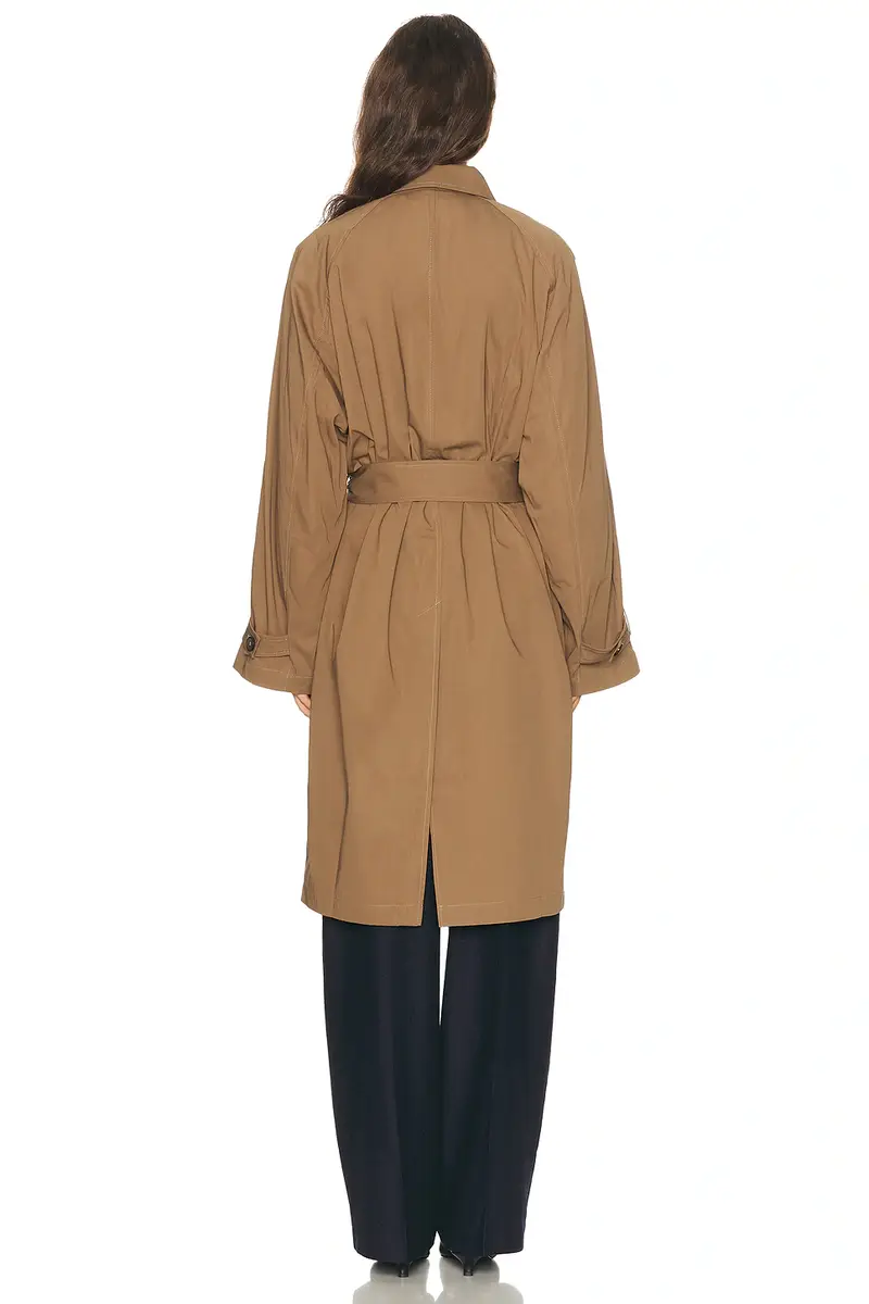 TOTEME Light Spring Trench Coat | Thumbnail 4 TOTEME Light Spring Trench Coat | Thumbnail 4