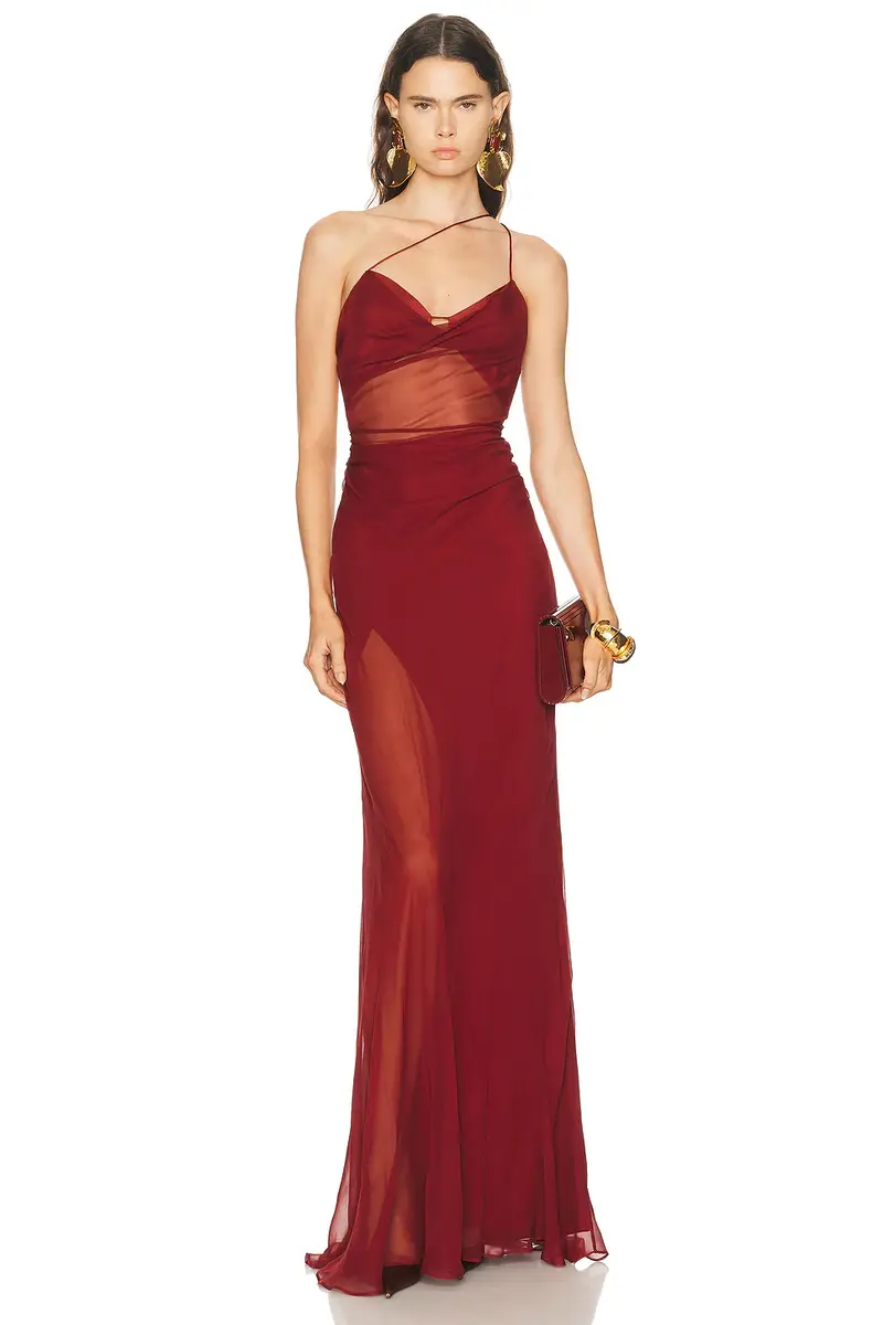 The Sei Strappy Diaphanous Gown | Image 1 The Sei Strappy Diaphanous Gown | Image 1