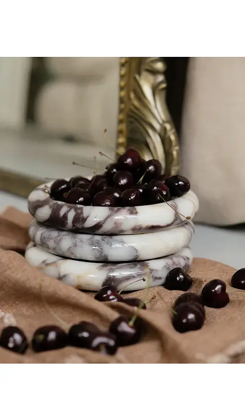 Lauren Elizabeth Calacatta Marble Catchall Tray | Thumbnail 2 Lauren Elizabeth Calacatta Marble Catchall Tray | Thumbnail 2