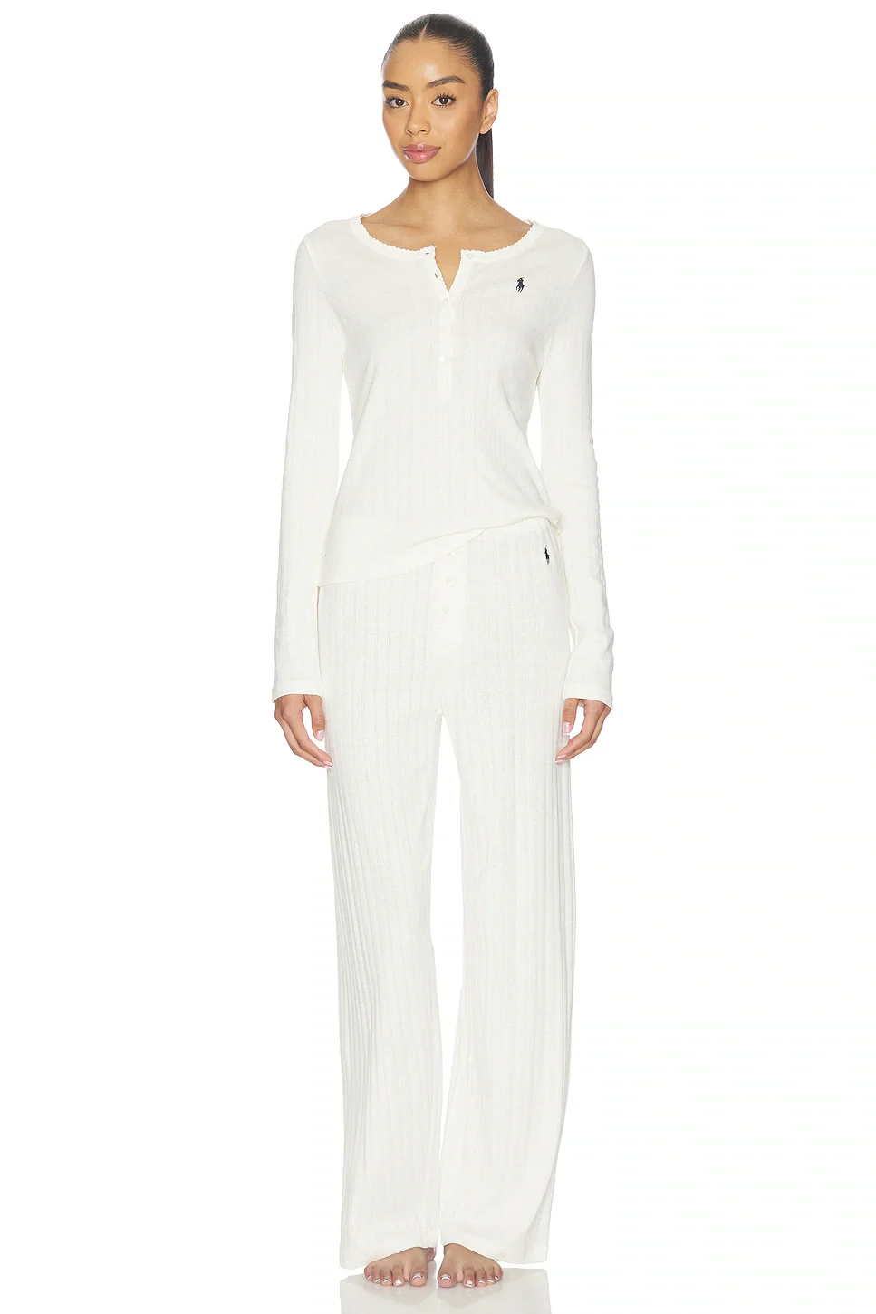 Polo Ralph Lauren Intimates Henley & Wide Leg Sleep Set
