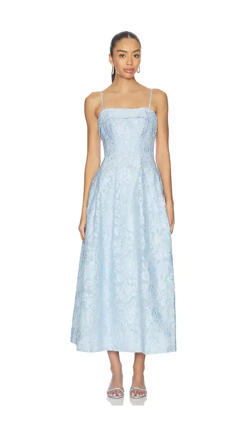 Simkhai Valeria Jacquard Midi Dress | Thumbnail 2