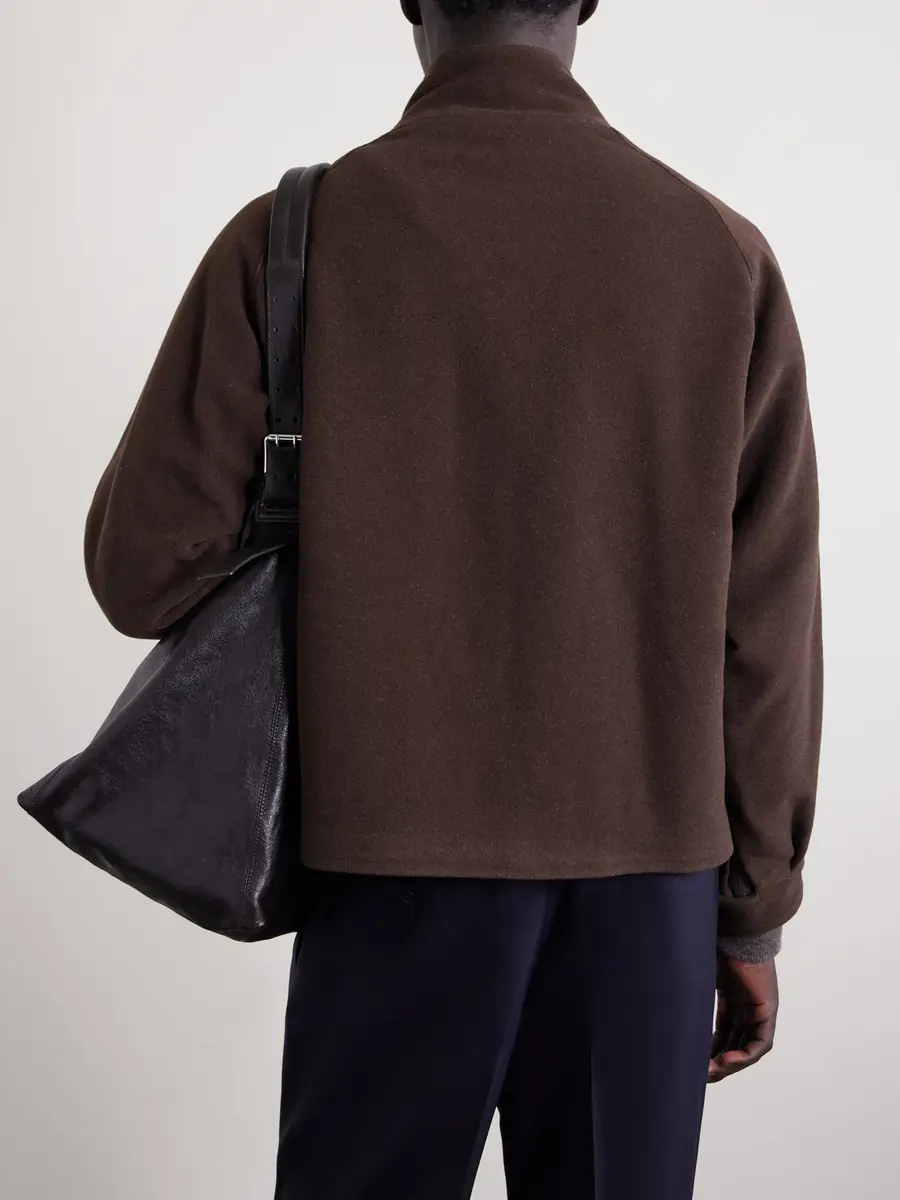 A.PRESSE Wool, Silk and Cashmere-Blend Jacket - Men | Thumbnail 4 A.PRESSE Wool, Silk and Cashmere-Blend Jacket - Men | Thumbnail 4