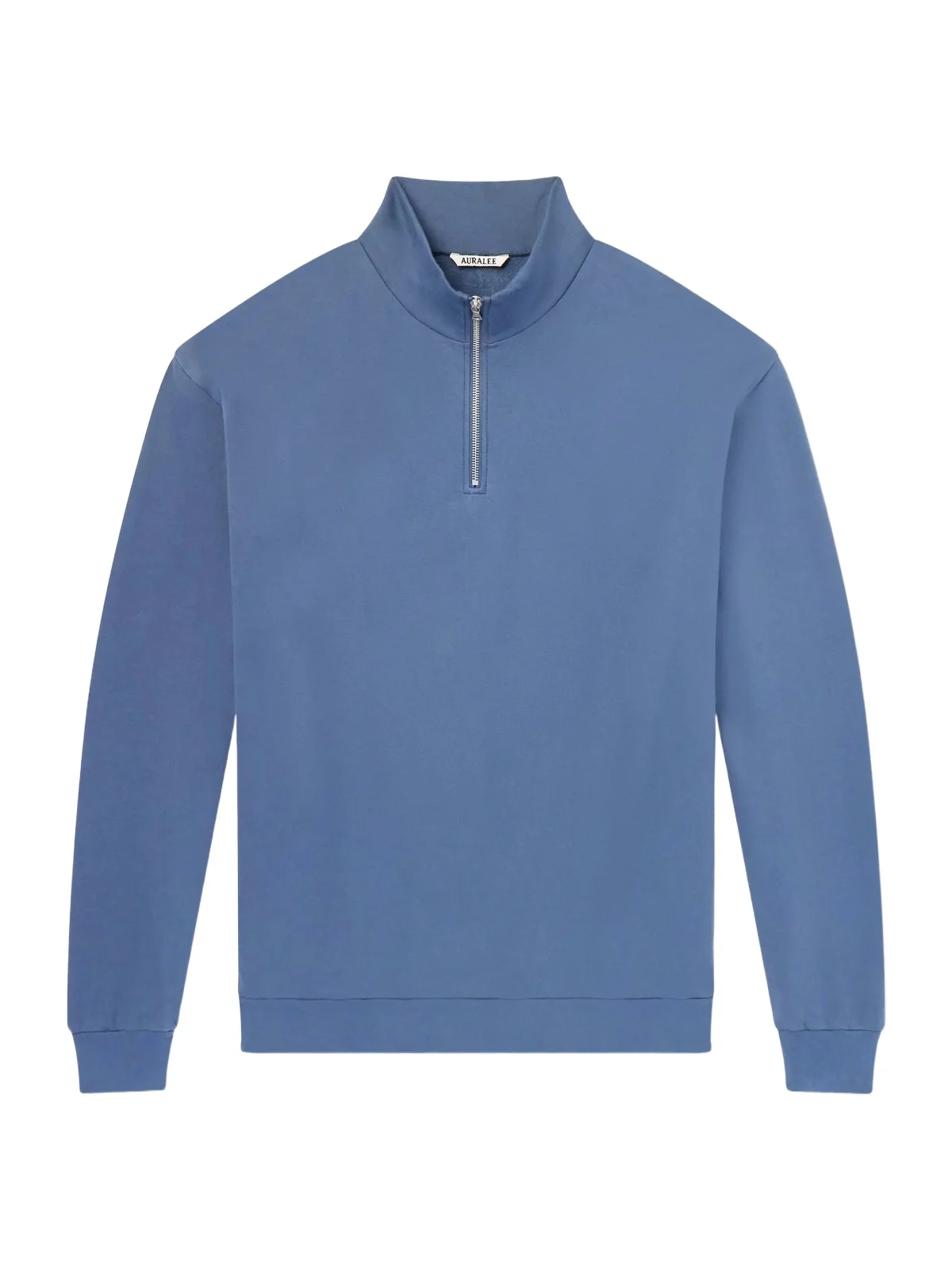 Auralee Cotton Half-Zip Sweatshirt - Men