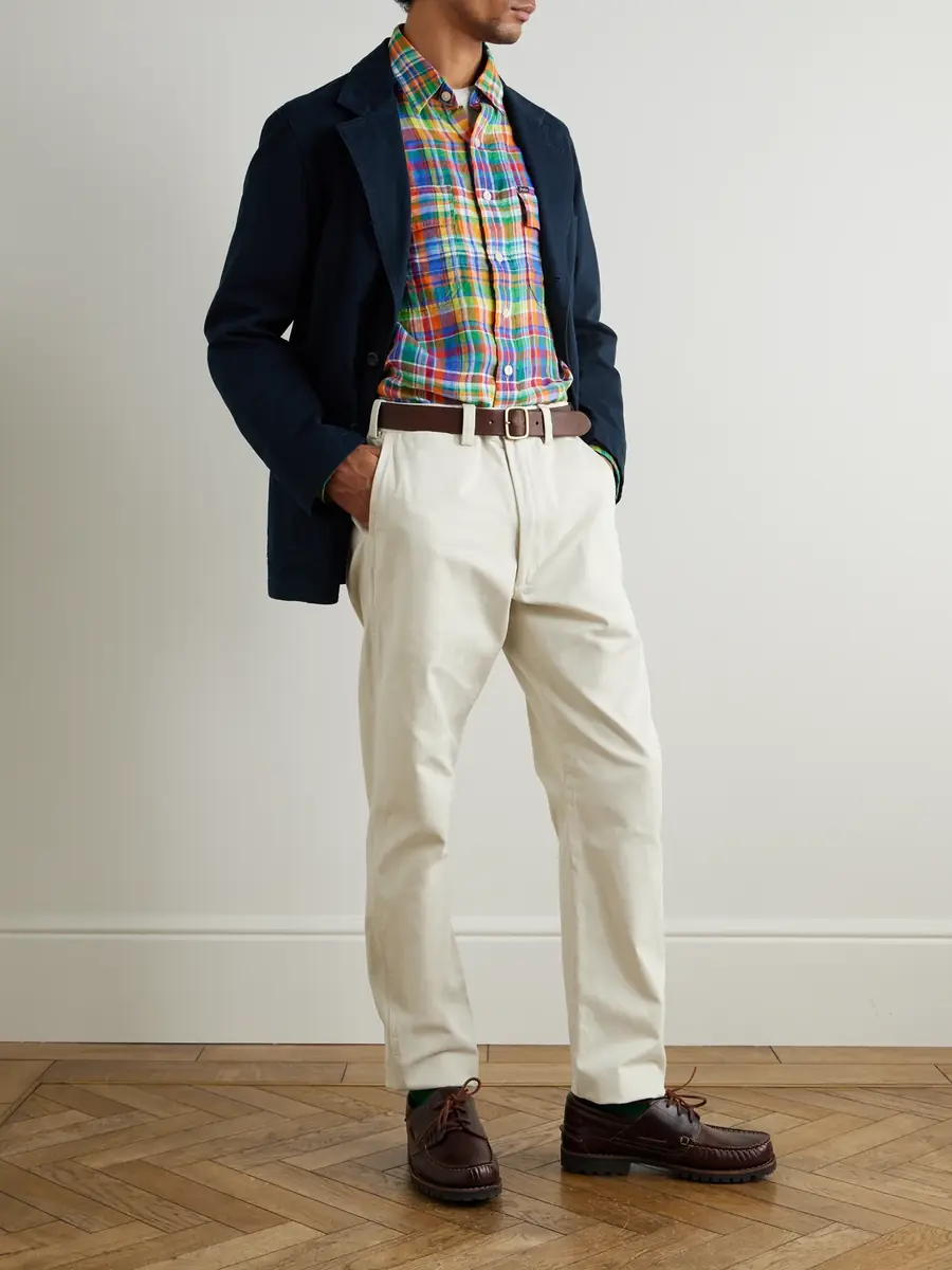 Polo Ralph Lauren Straight-Leg Cotton-Twill Trousers - Men | Thumbnail 2 Polo Ralph Lauren Straight-Leg Cotton-Twill Trousers - Men | Thumbnail 2