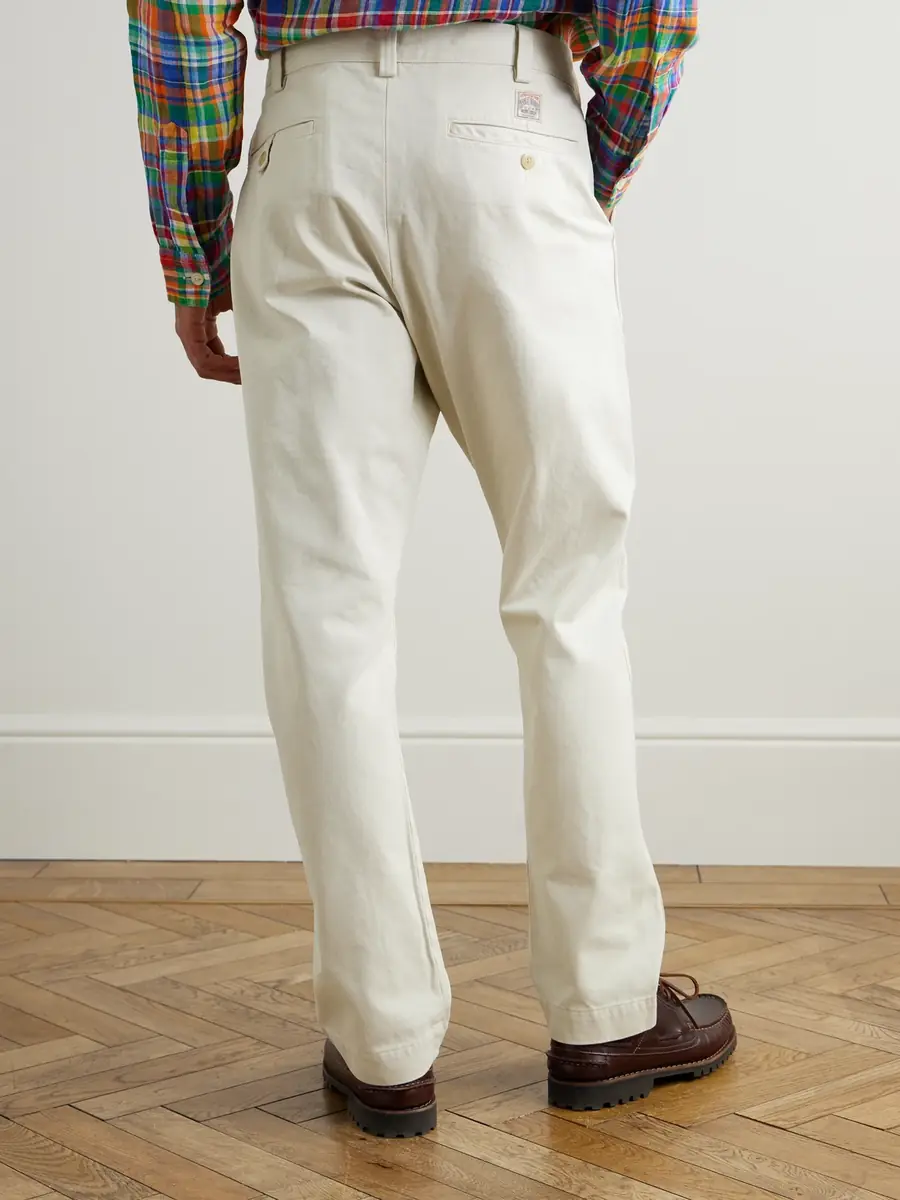 Polo Ralph Lauren Straight-Leg Cotton-Twill Trousers - Men | Thumbnail 4 Polo Ralph Lauren Straight-Leg Cotton-Twill Trousers - Men | Thumbnail 4