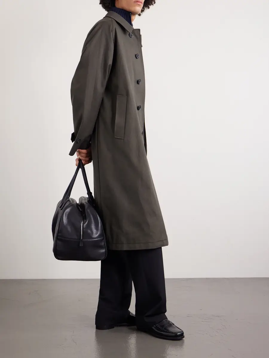 HERNO Slub Cotton-Twill Coat - Men | Thumbnail 2 HERNO Slub Cotton-Twill Coat - Men | Thumbnail 2
