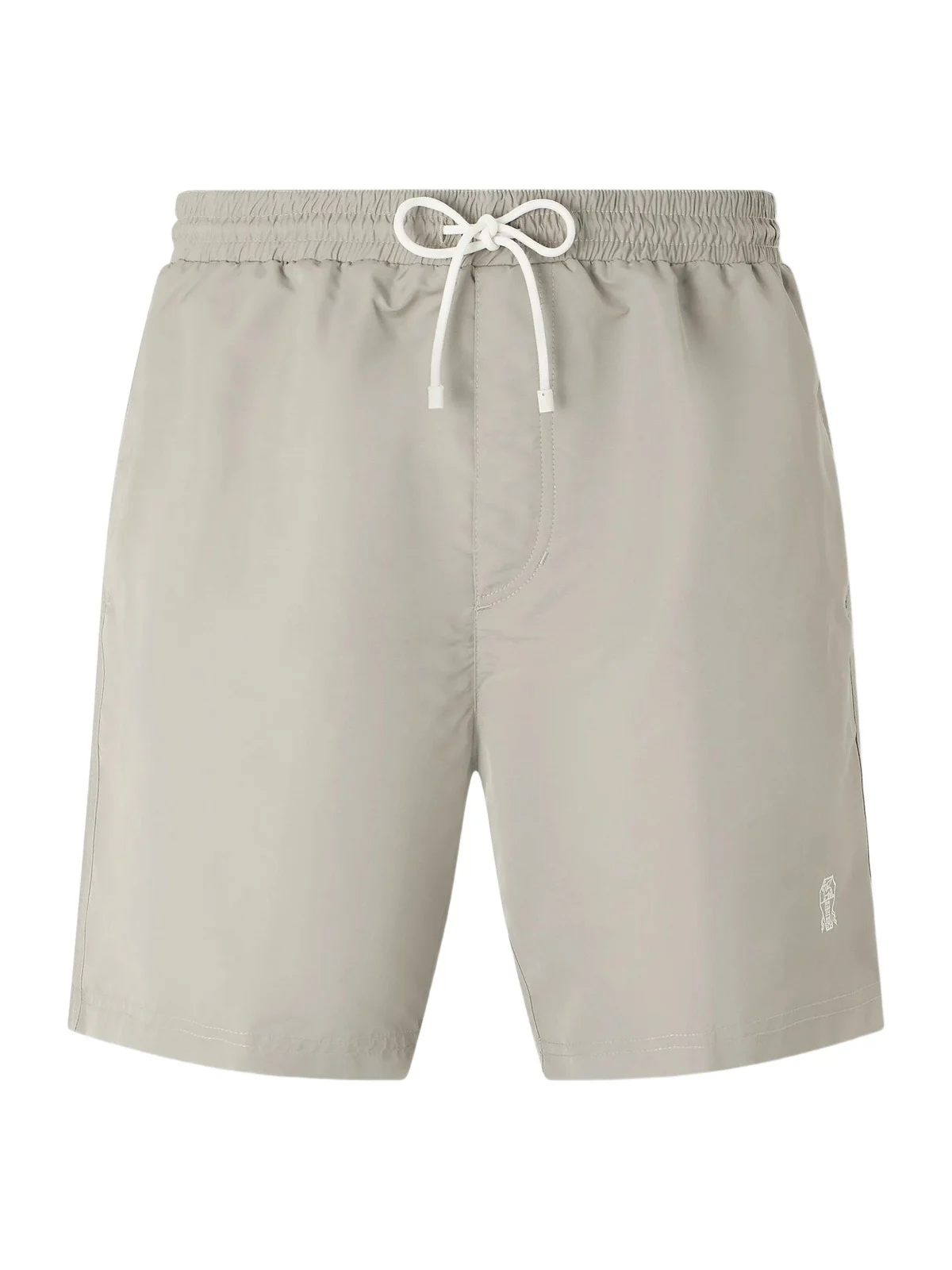 Straight-Leg Mid-Length Logo-Embroidered Swim Shorts - Men