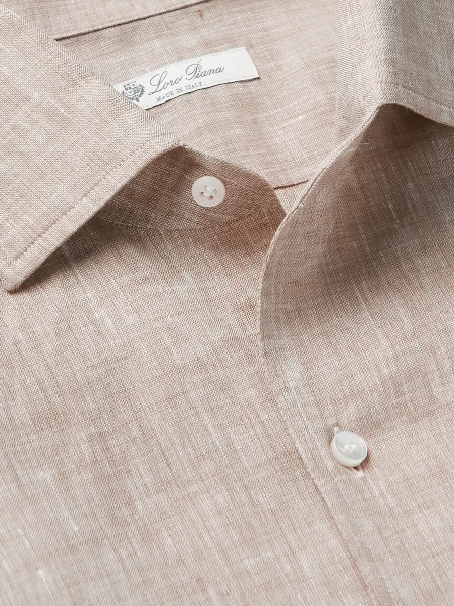 Loro Piana Linen Shirt - Men | Thumbnail 4 Loro Piana Linen Shirt - Men | Thumbnail 4