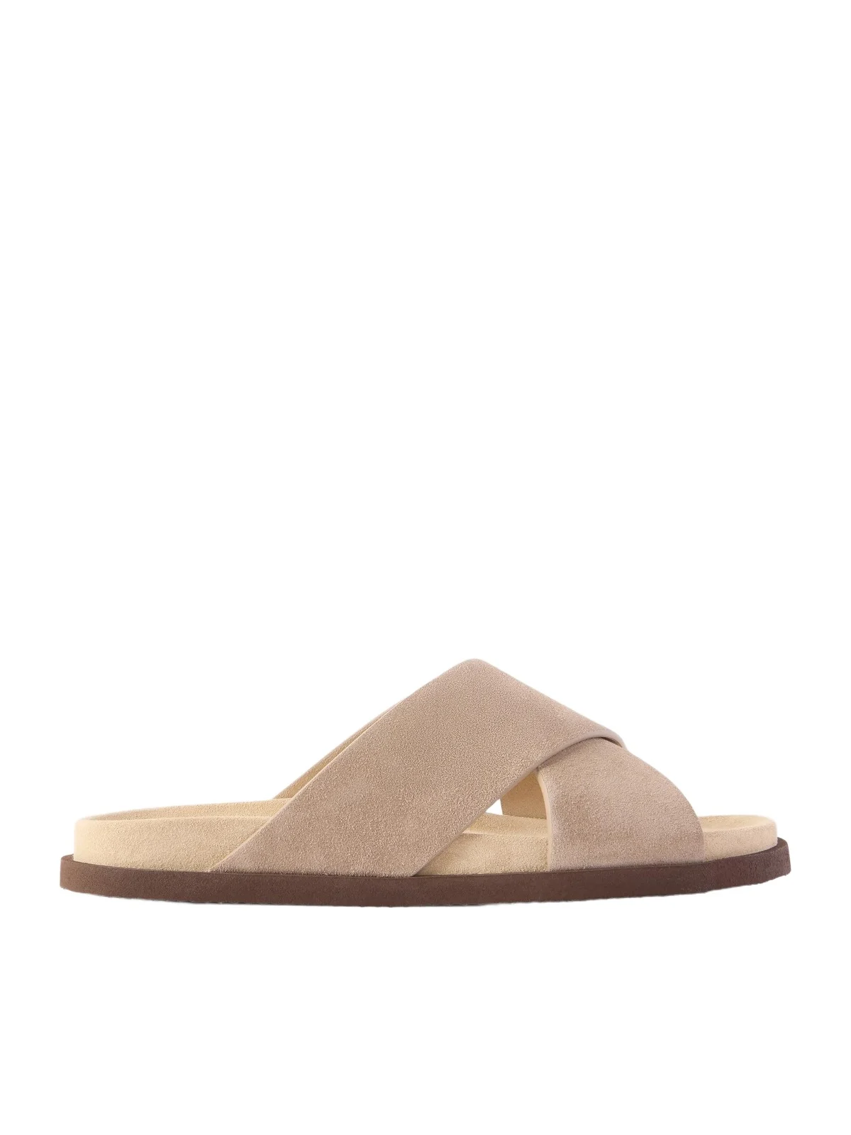 Suede Slides - Men Suede Slides - Men