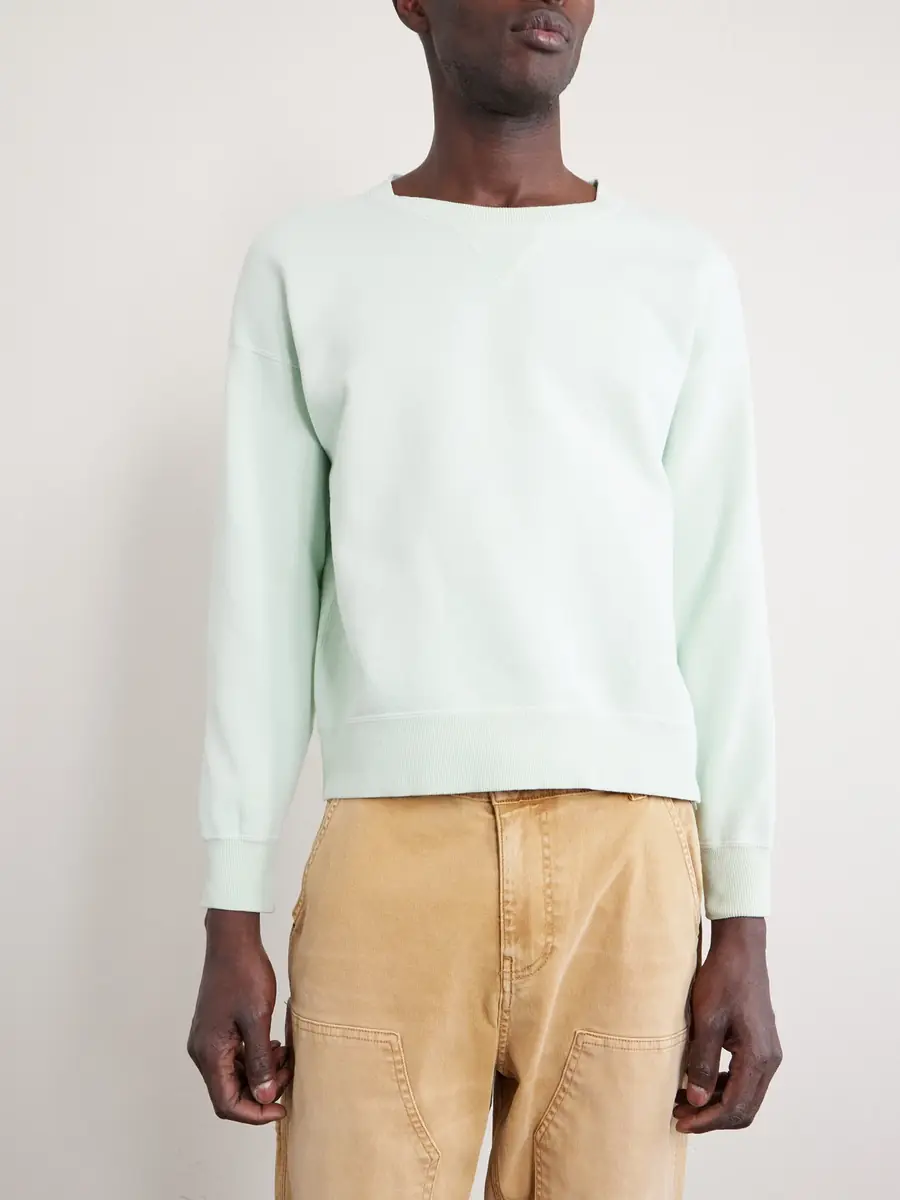 Visvim Jumbo SB Cotton-Jersey Sweatshirt - Men | Thumbnail 3 Visvim Jumbo SB Cotton-Jersey Sweatshirt - Men | Thumbnail 3