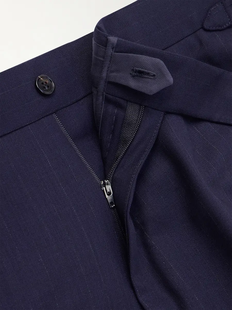 dunhill Straight-Leg Pinstriped Wool Suit Trousers - Men | Thumbnail 6 dunhill Straight-Leg Pinstriped Wool Suit Trousers - Men | Thumbnail 6