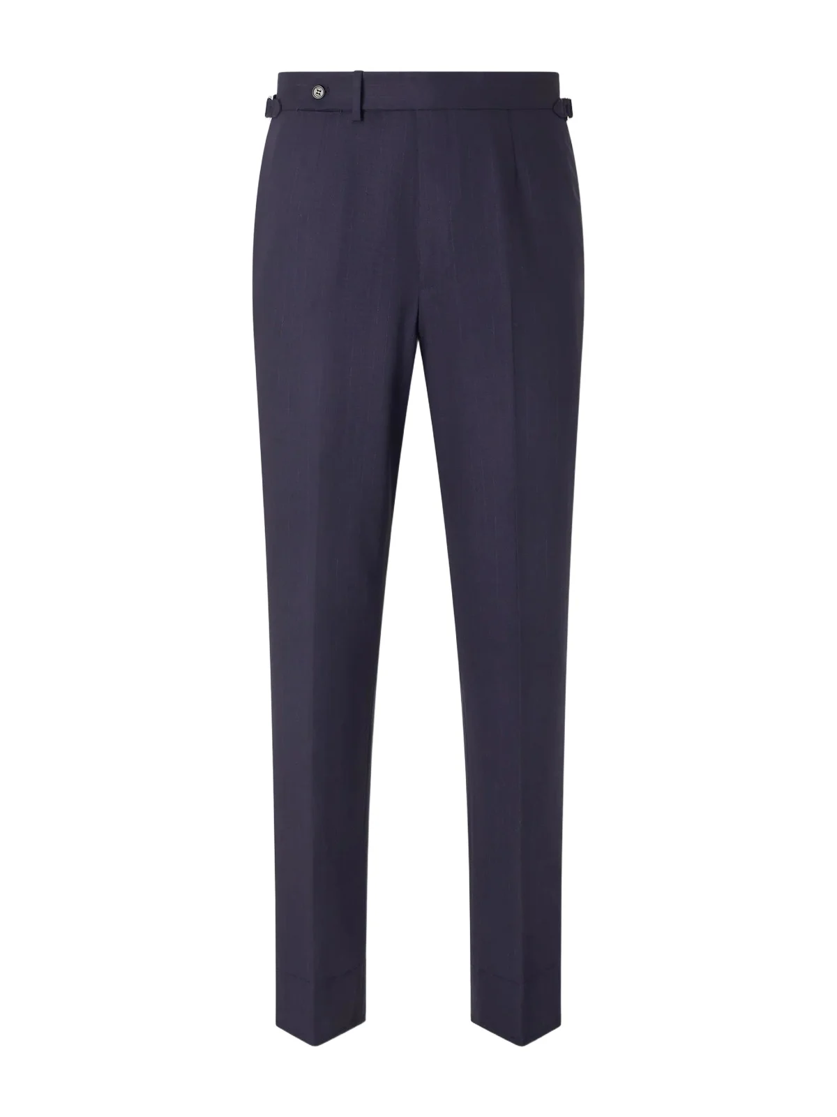 Straight-Leg Pinstriped Wool Suit Trousers - Men
