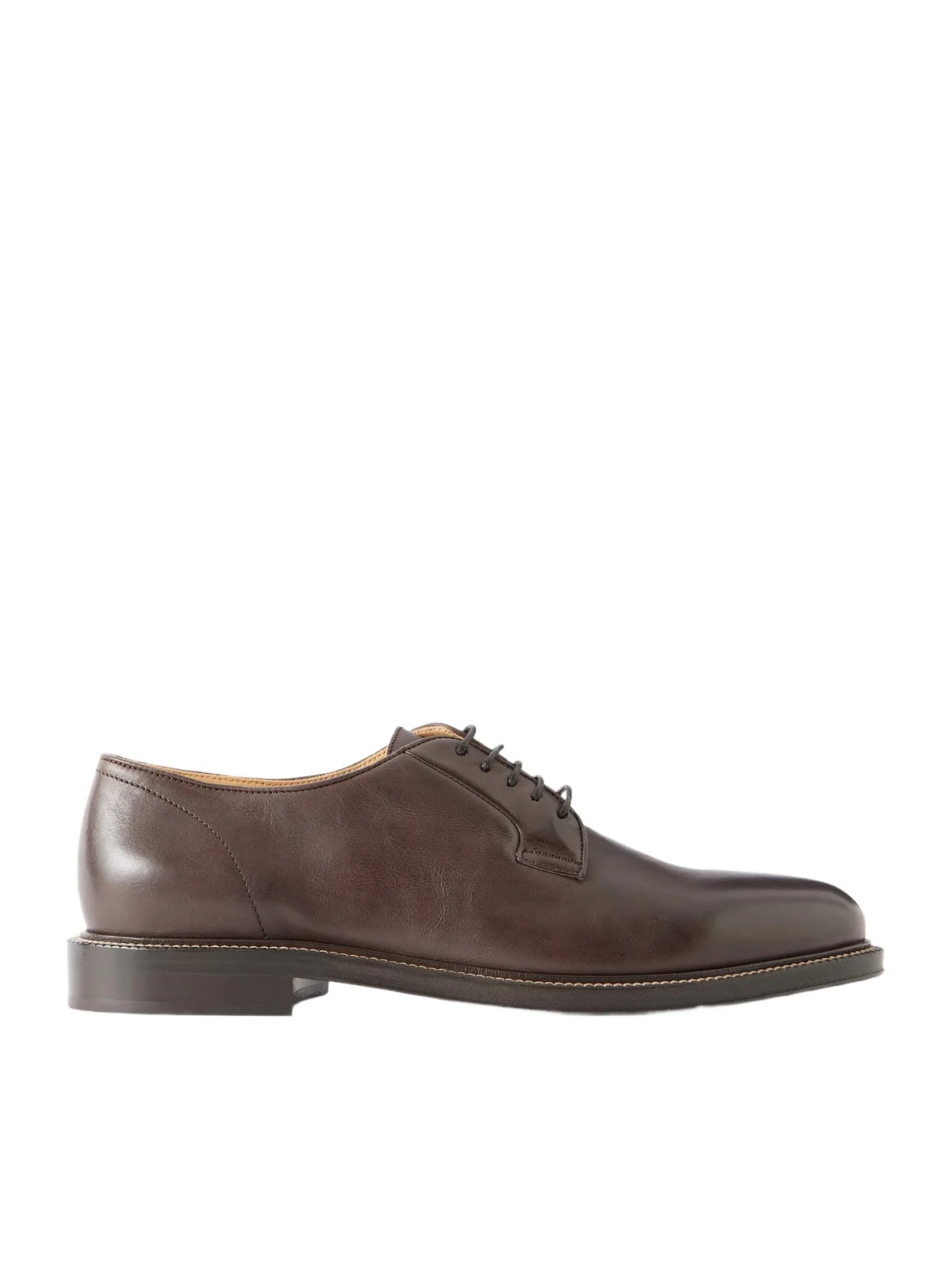 Leather Derby Shoes - Men Leather Derby Shoes - Men