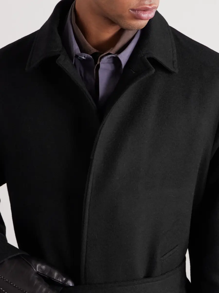 Saman Amel Belted Wool Overcoat - Men | Thumbnail 5 Saman Amel Belted Wool Overcoat - Men | Thumbnail 5