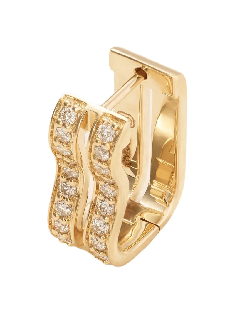 14-karat Gold Diamond Single Earring 14-karat Gold Diamond Single Earring