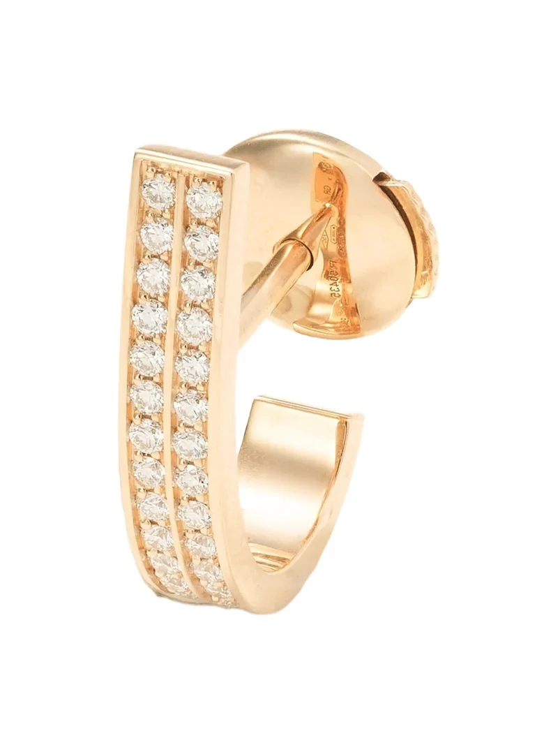 Berbere 18-karat Rose-gold Diamond Single Earring