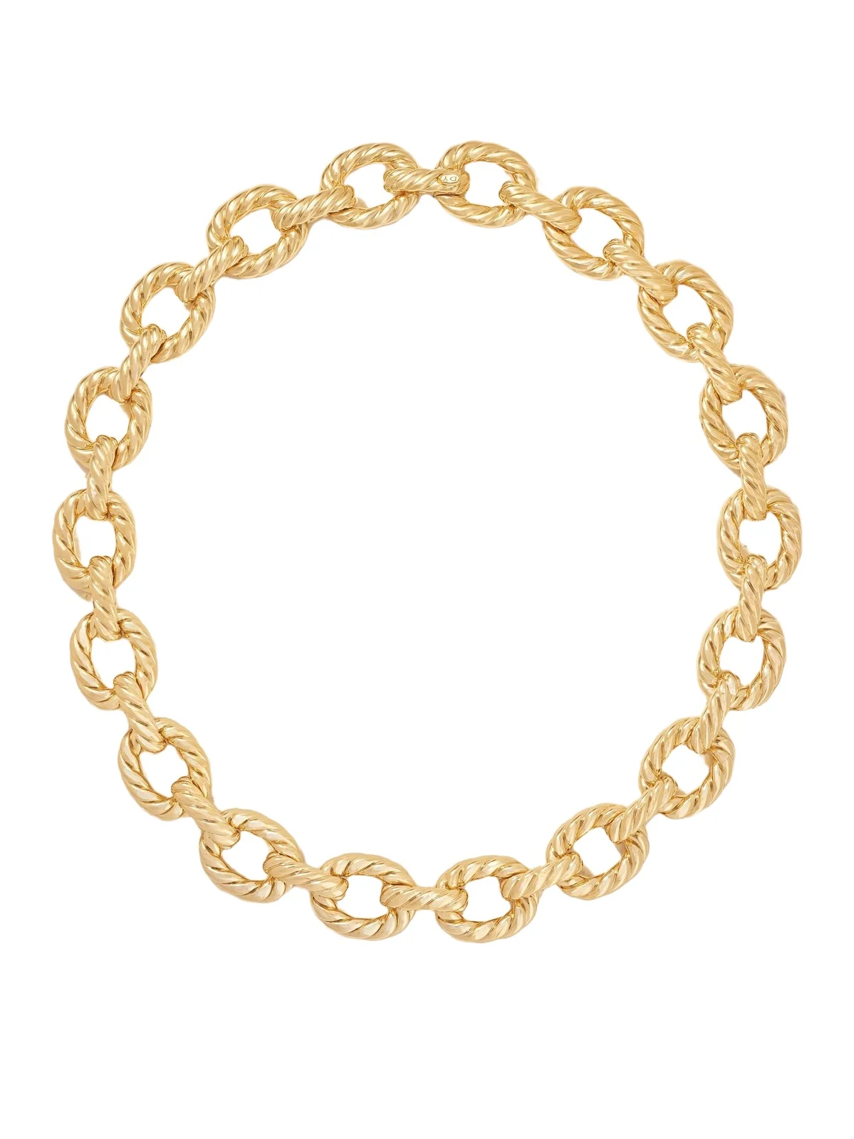 Sculpted Cable 18-karat Gold Necklace Sculpted Cable 18-karat Gold Necklace