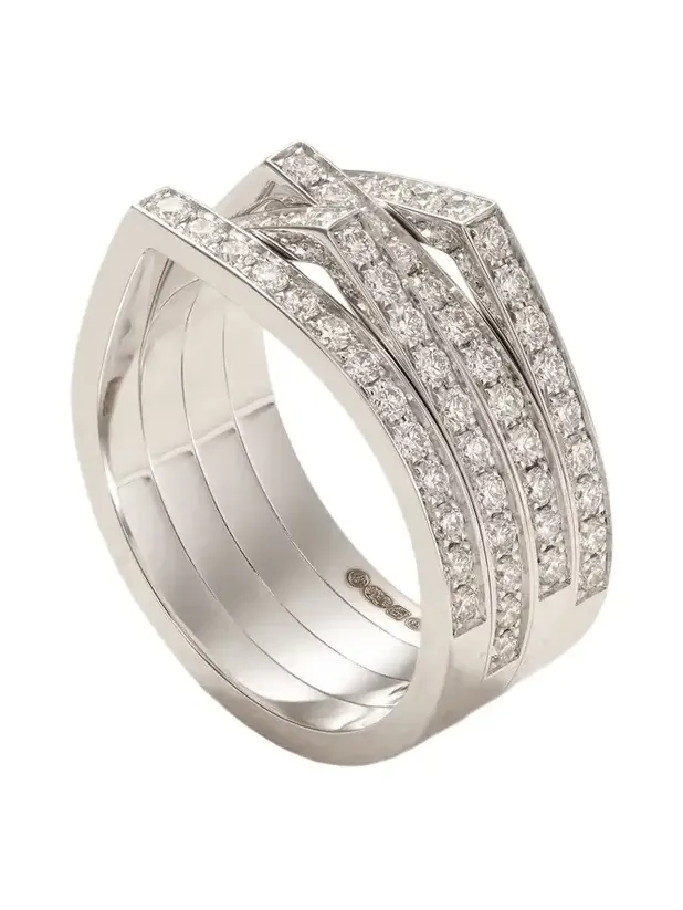 Antifer 18-karat White Gold Diamond Ring Antifer 18-karat White Gold Diamond Ring