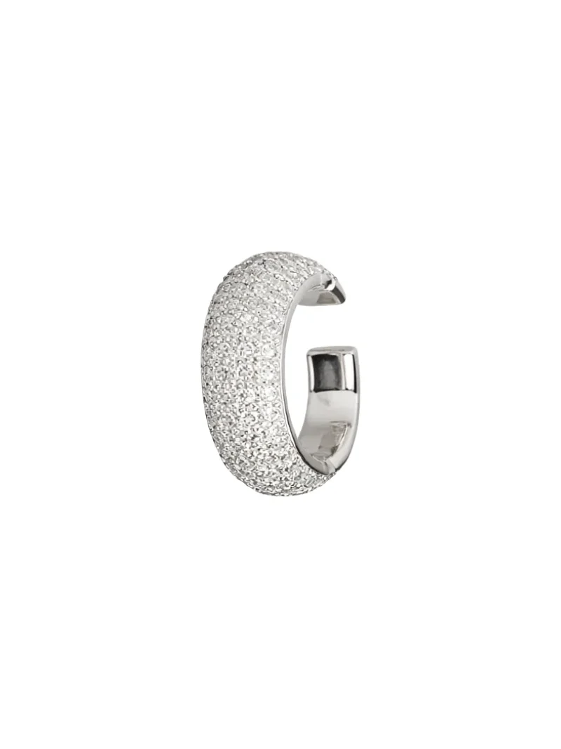 Wish Fine Jewelry 0.53ct Diamond 18K Gold Pave Ear Cuff