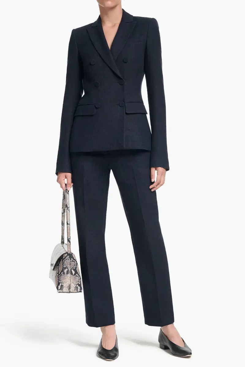 Altuzarra Indiana Jacket - Navy | Thumbnail 2