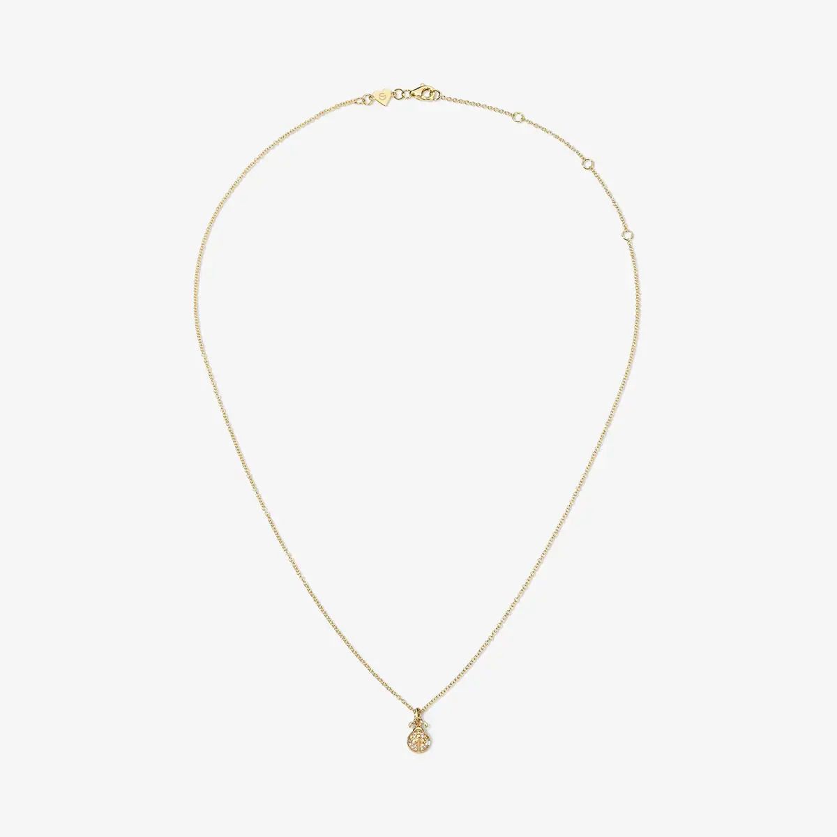 Stephanie Gottlieb Mini Token Pave Ladybug Necklace | Thumbnail 3 Stephanie Gottlieb Mini Token Pave Ladybug Necklace | Thumbnail 3