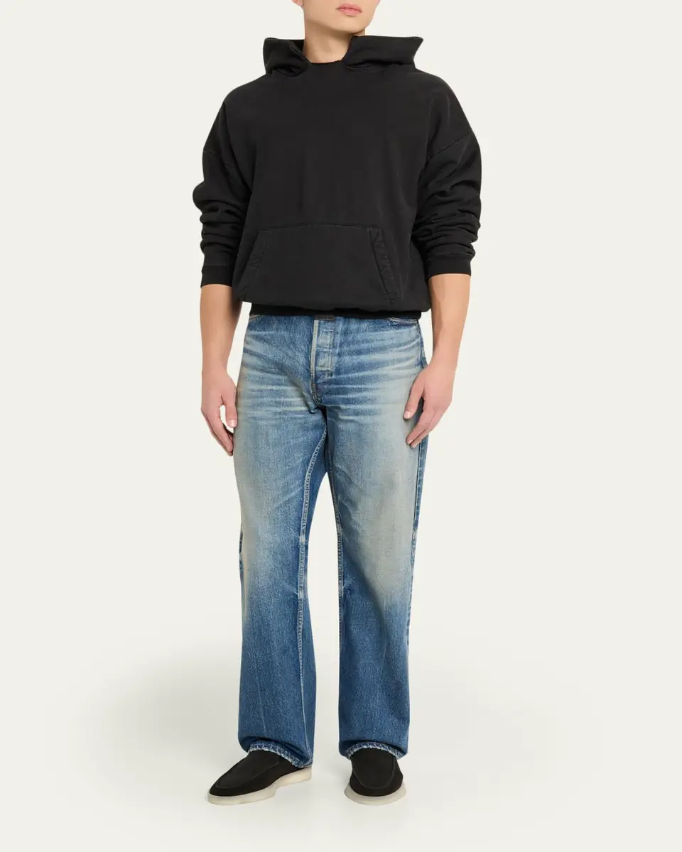 Fear of God Men's Relaxed Straight-Leg Denim Jeans | Thumbnail 2