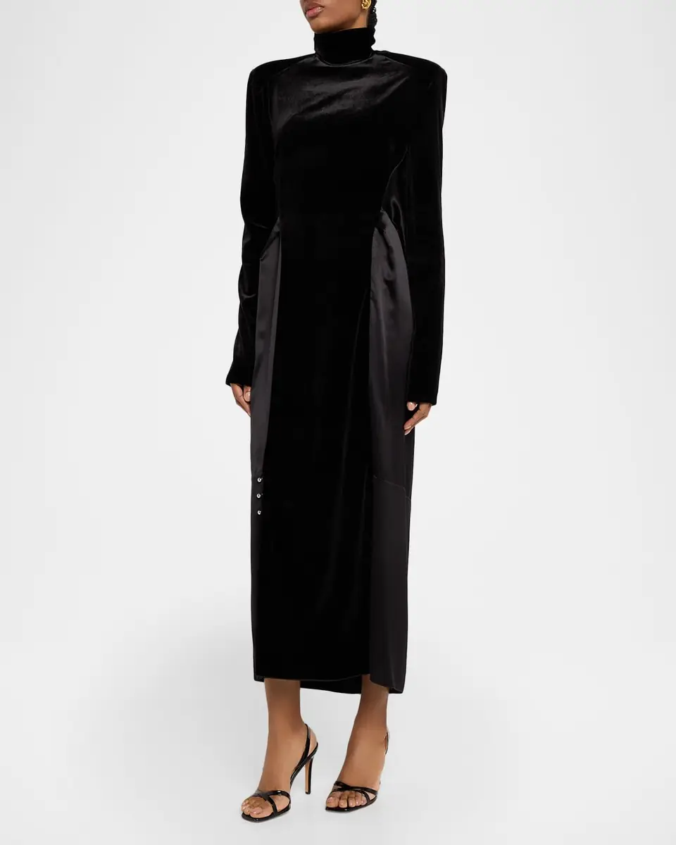 Lanvin Benitier Open-Back Velvet Maxi Dress | Thumbnail 8 Lanvin Benitier Open-Back Velvet Maxi Dress | Thumbnail 8