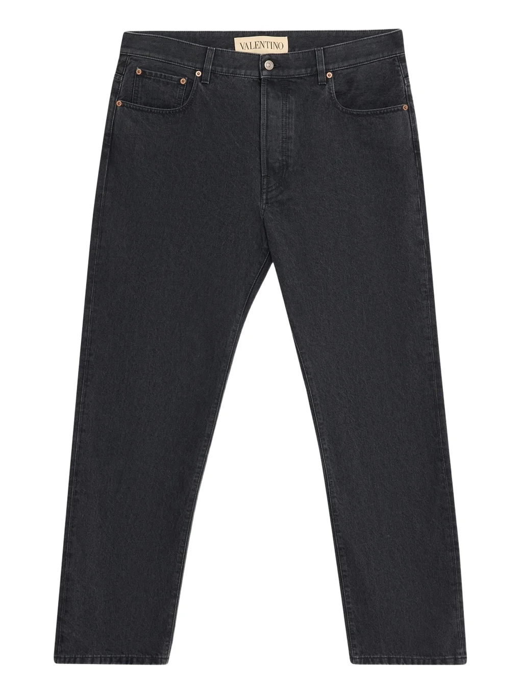 Men's Grey Denim Straight Leg Jeans Men's Grey Denim Straight Leg Jeans