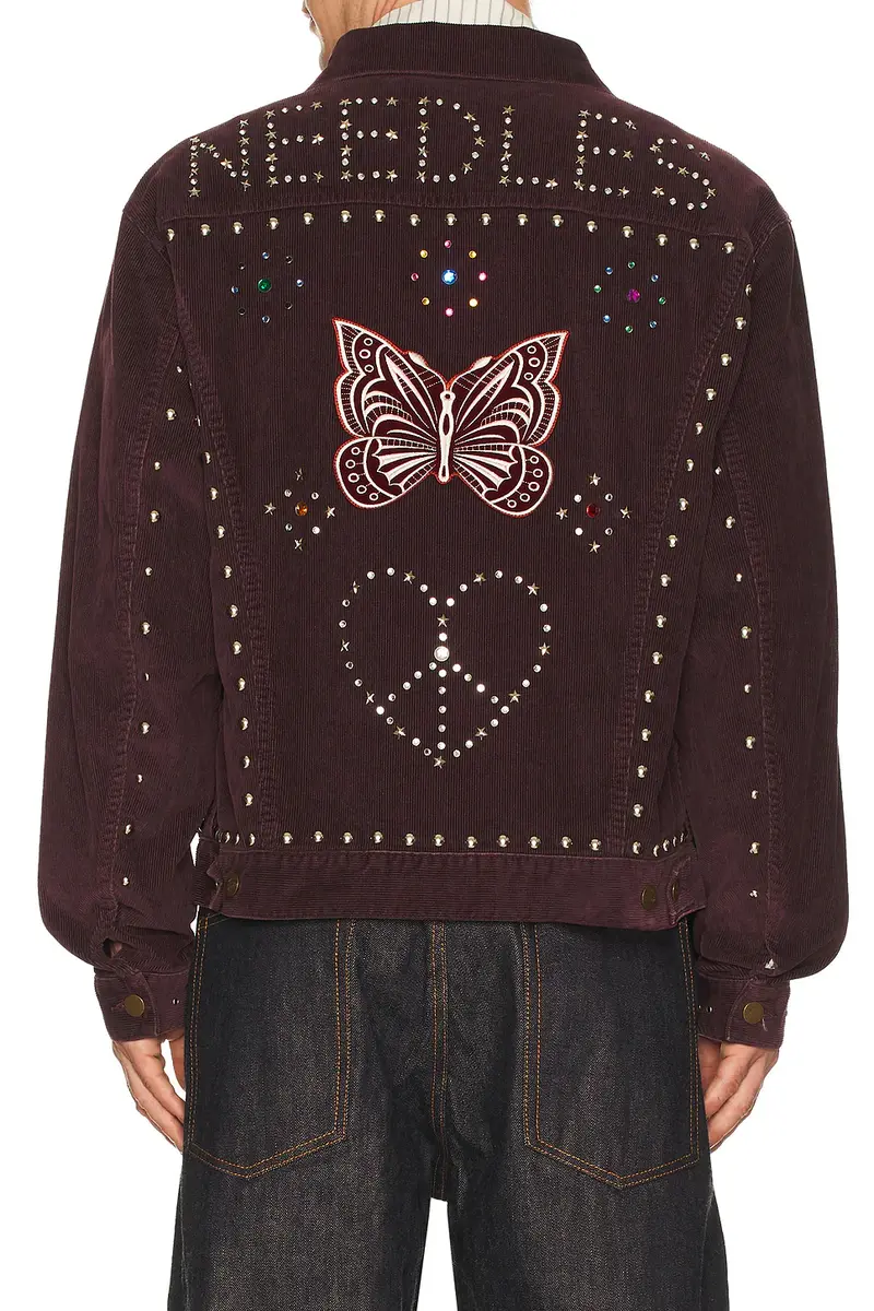 Needles Studded Jean Jacket 14W Corduroy | Thumbnail 3 Needles Studded Jean Jacket 14W Corduroy | Thumbnail 3