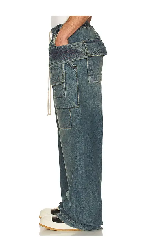 DRKSHDW by Rick Owens Creatch Wide Cargo Drawstring | Thumbnail 2 DRKSHDW by Rick Owens Creatch Wide Cargo Drawstring | Thumbnail 2