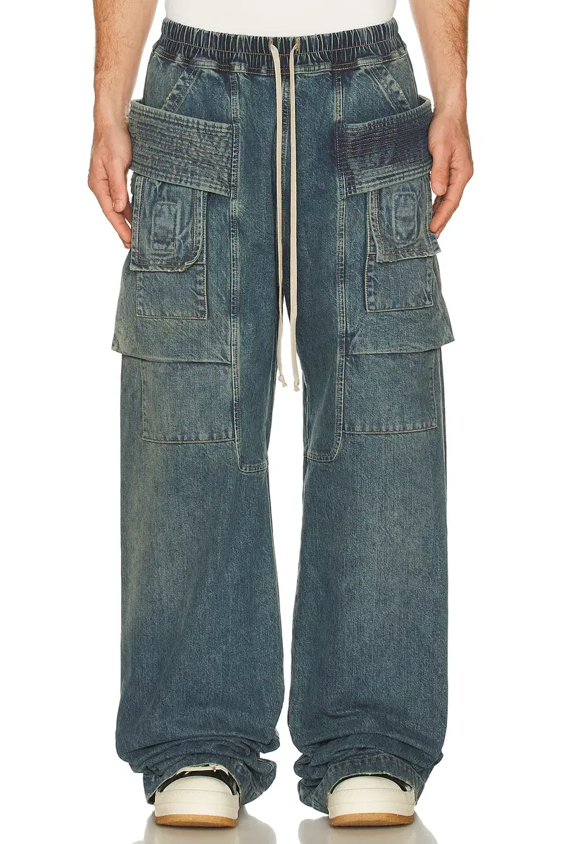 DRKSHDW by Rick Owens Creatch Wide Cargo Drawstring | Thumbnail 3 DRKSHDW by Rick Owens Creatch Wide Cargo Drawstring | Thumbnail 3