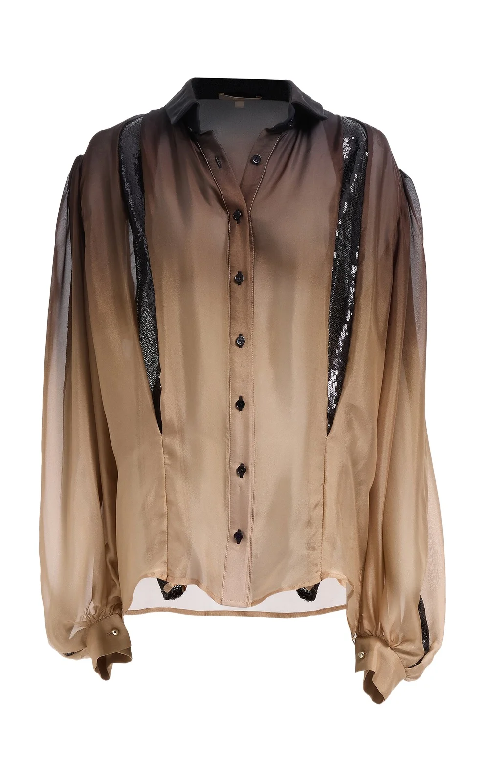 Ombré Chiffon Shirt Ombré Chiffon Shirt