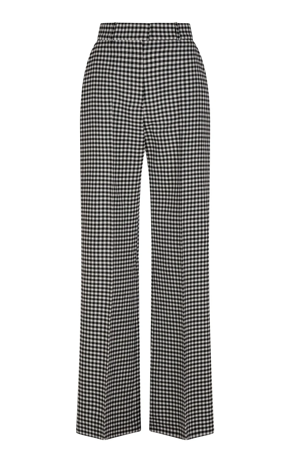 Virgin Wool Wide-Leg Pants