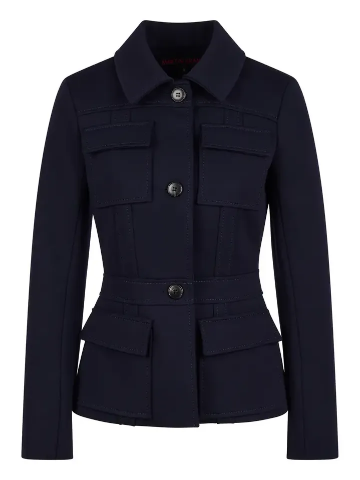 Martin Grant Wool Military Jacket