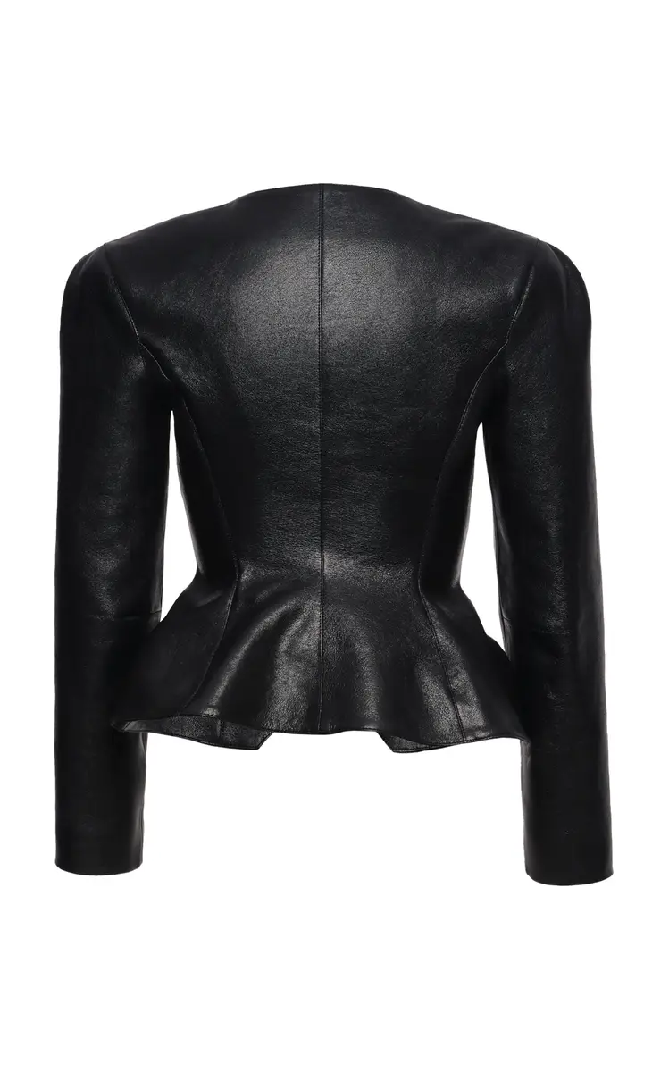 Magda Butrym Structured Sheep Leather Jacket | Thumbnail 3