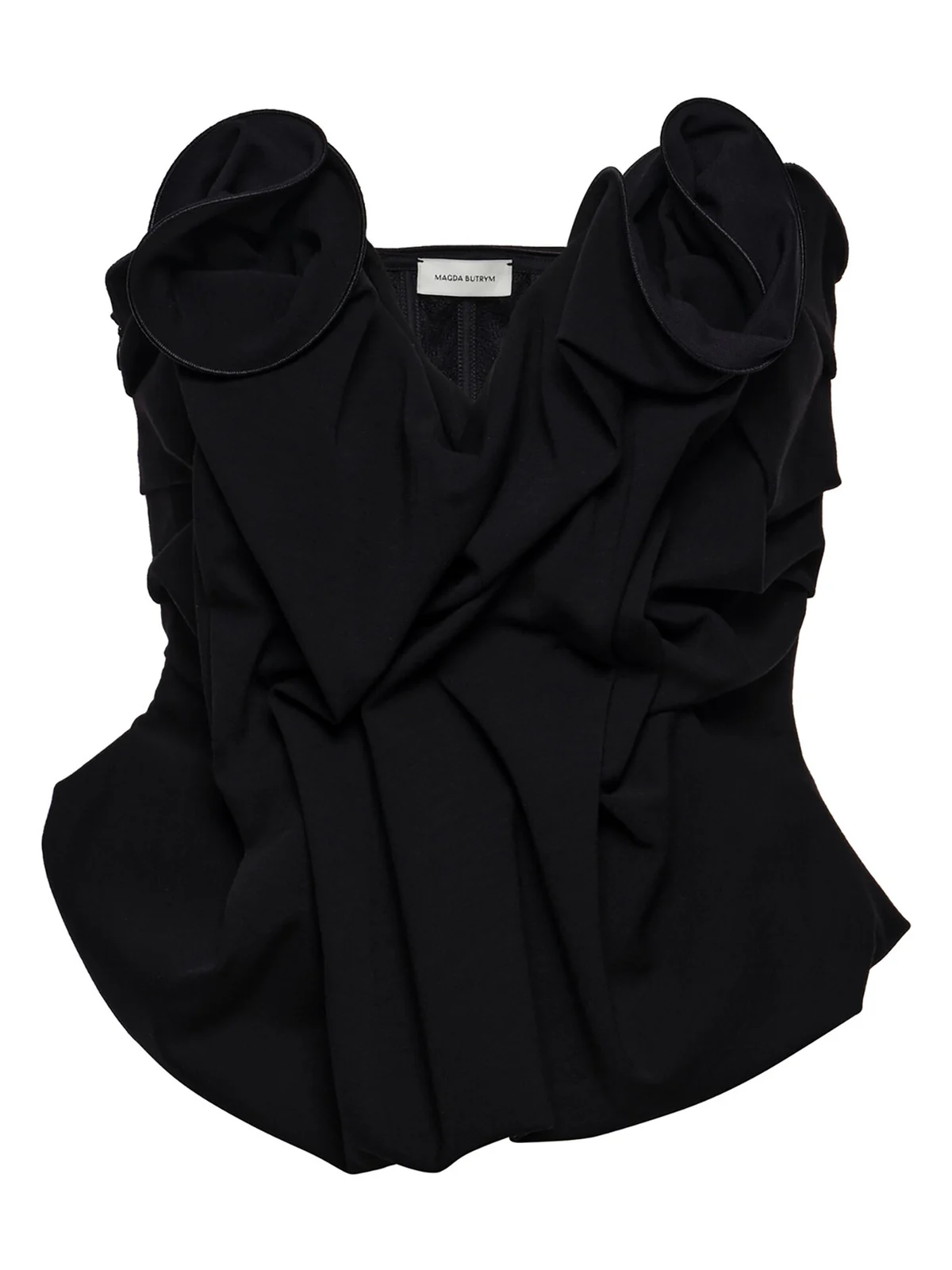 Sweetheart Neck Wool Corset Top Sweetheart Neck Wool Corset Top